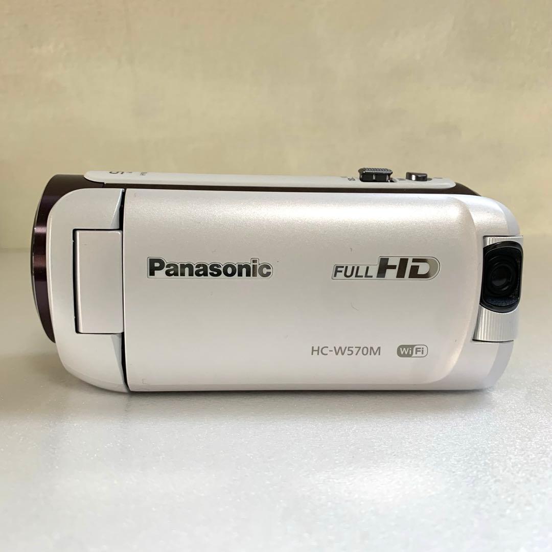 Panasonic ビデオカメラ【美品】 　HC-W570M ワイプ撮影対応