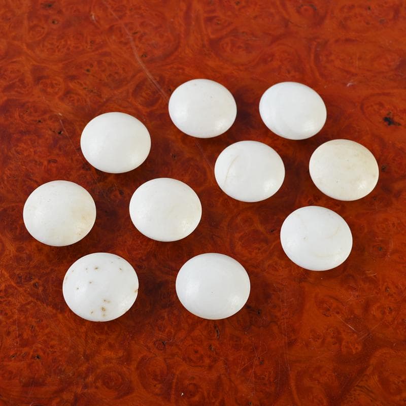 囲碁　碁石　本蛤碁石　那智黒碁石　碁笥　一套　時代箱付　H　R9082