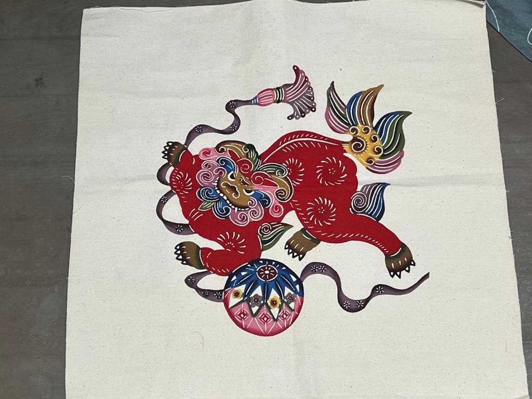 琉球紅型 琉球びんがた 首里城に進貢船他 3点セットで