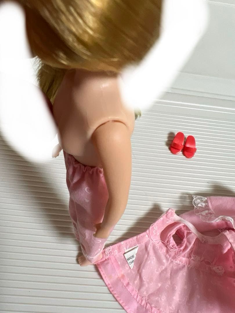 りかちゃんのお人形（寝巻き衣装とクッション）