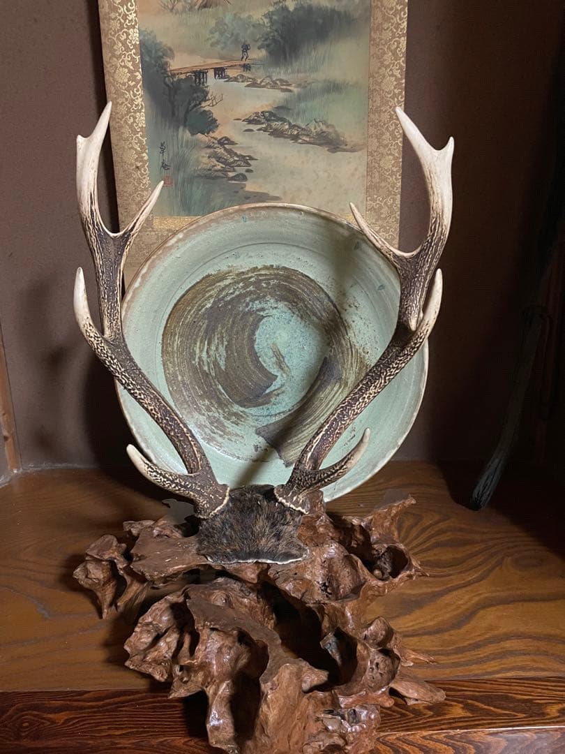 鹿の角インテリア