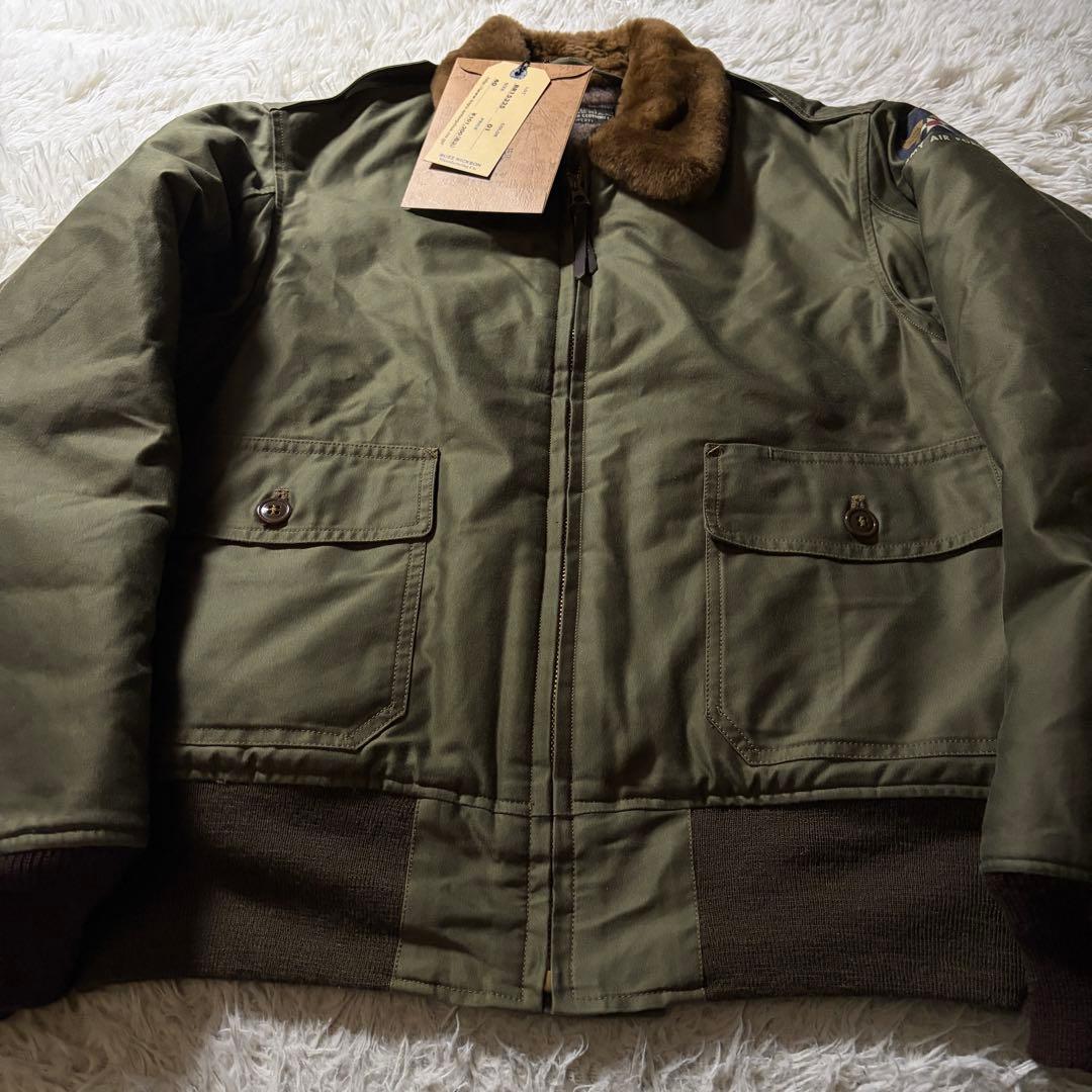 ス*シ様 【雰囲気抜群】バズリクソンズ　フライトジャケット　B-10 襟ボア　カ