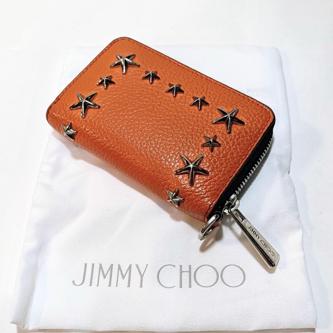 JJJSHOPJIMMY CHOO レザーケース　オレンジ