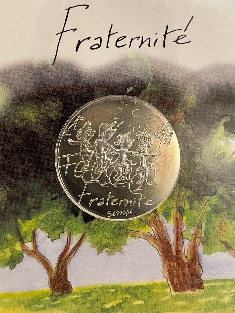 コレクション用 フランス10ユーロ記念銀貨2014年 12枚組(純銀量約70g)