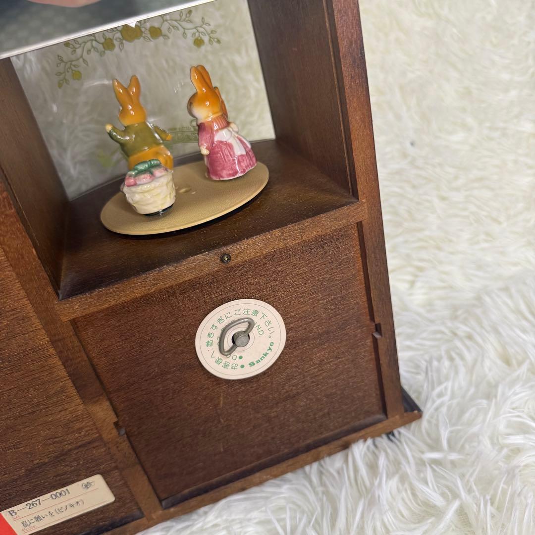 希少❕ラビットハウス　オルゴール ジュエリーボックス アンティーク レトロ