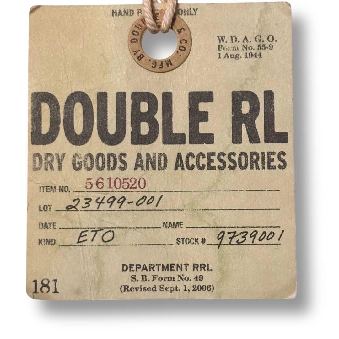 RRL スタデッドベルト ロングホーン イタリア製 30 希少 タグ付き