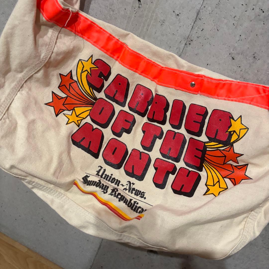 80s ニュースペーパーバッグ 数回使用