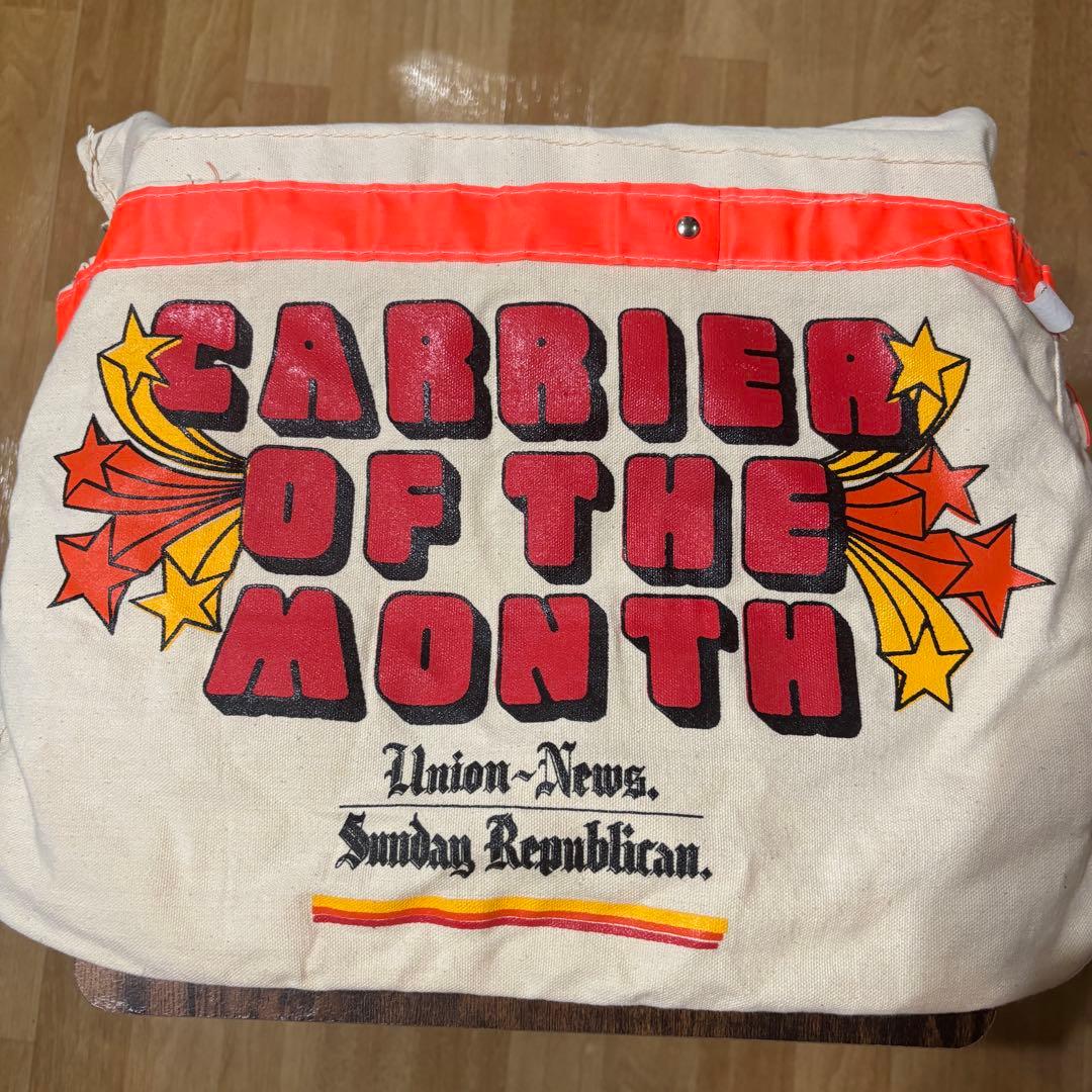 80s ニュースペーパーバッグ 数回使用