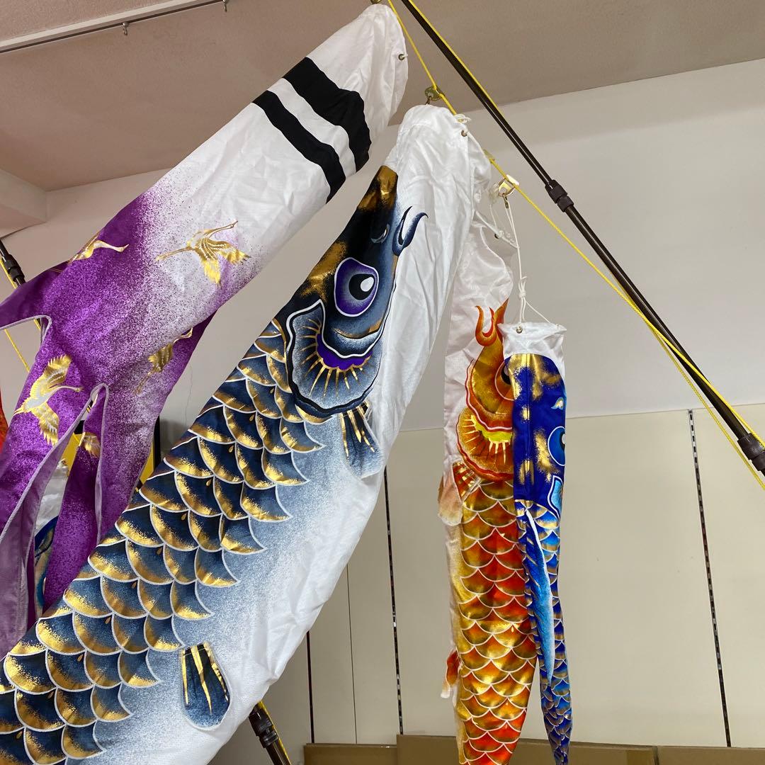 ベランダ用鯉のぼりセット★空鯉