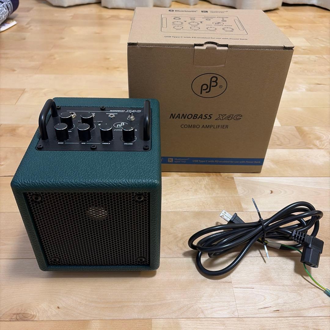 限定 Phil Jones Bass PJB X4C ForestGreen