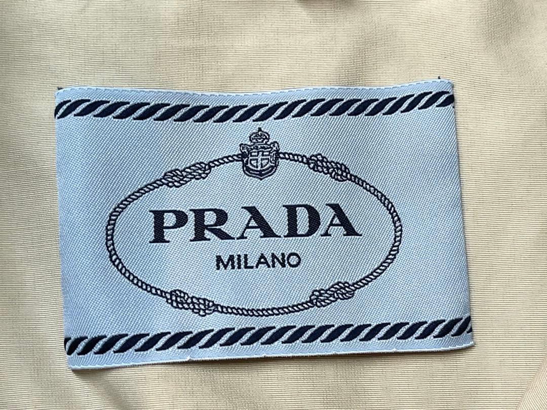 PRADA プラダ トレンチコート ベージュ 46 ベルト付