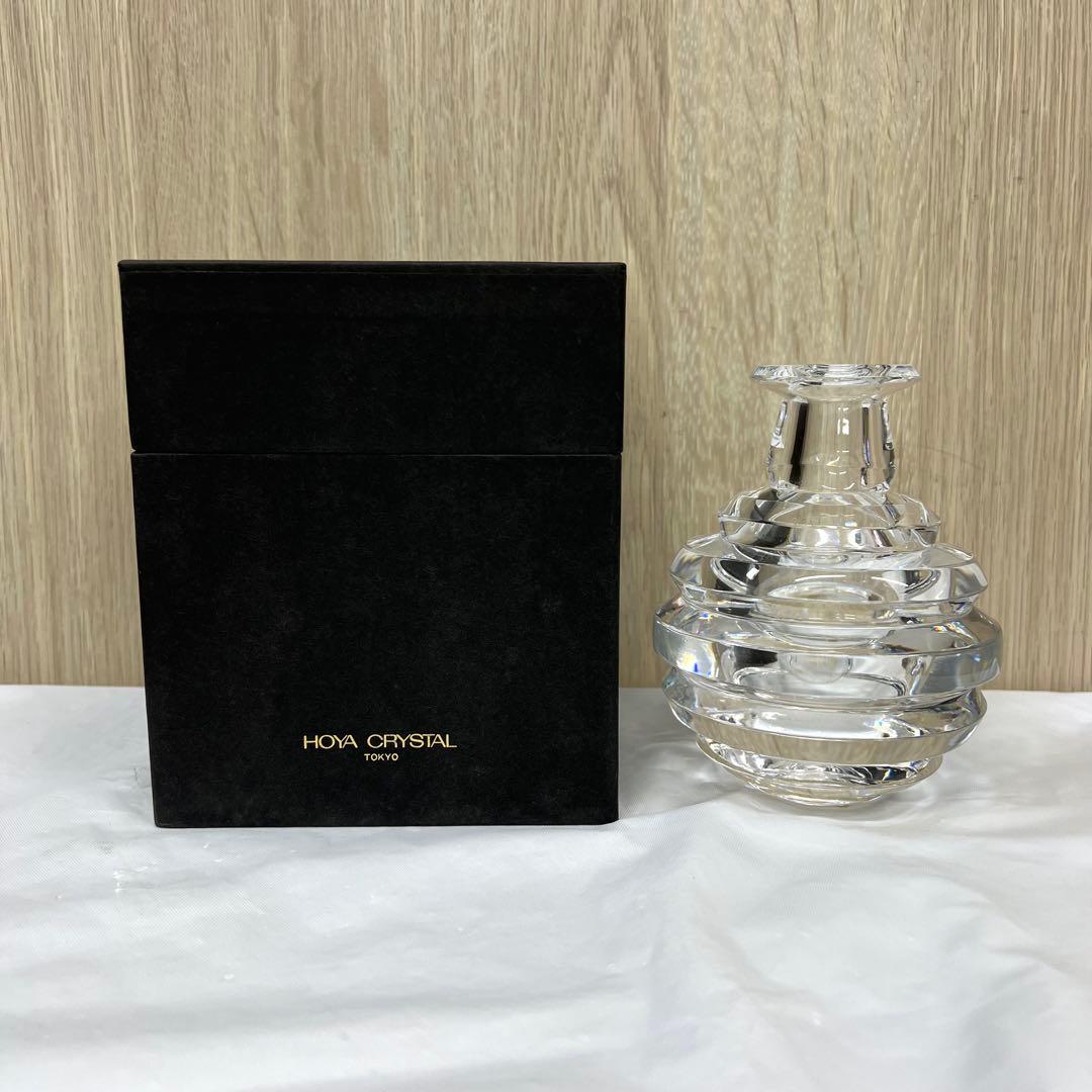 HOYA CRYSTAL 花瓶 クリスタル製