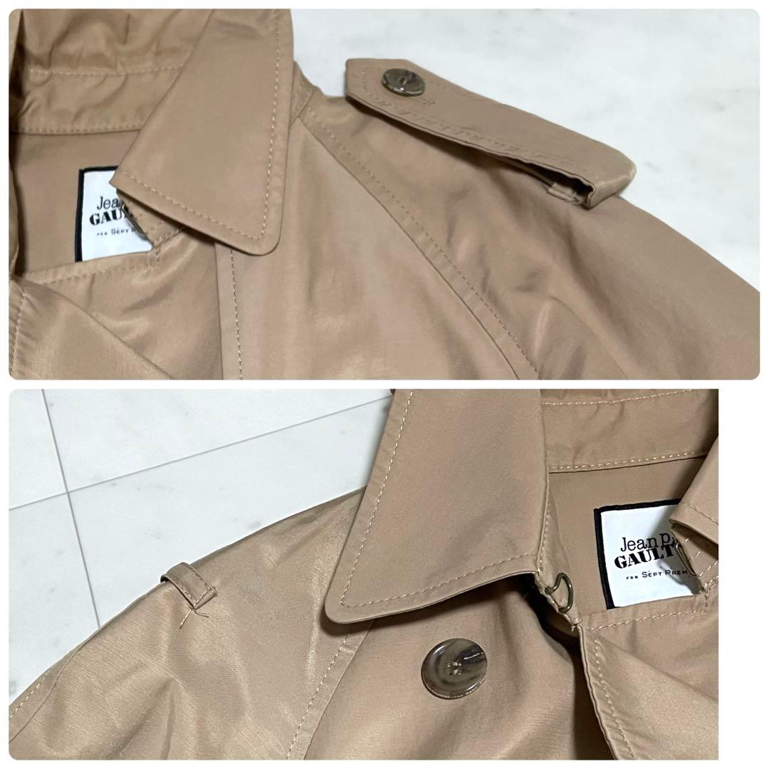 極美品 クリーニング済み✨ジャンポールゴルチェ トレンチコート ベージュ系38