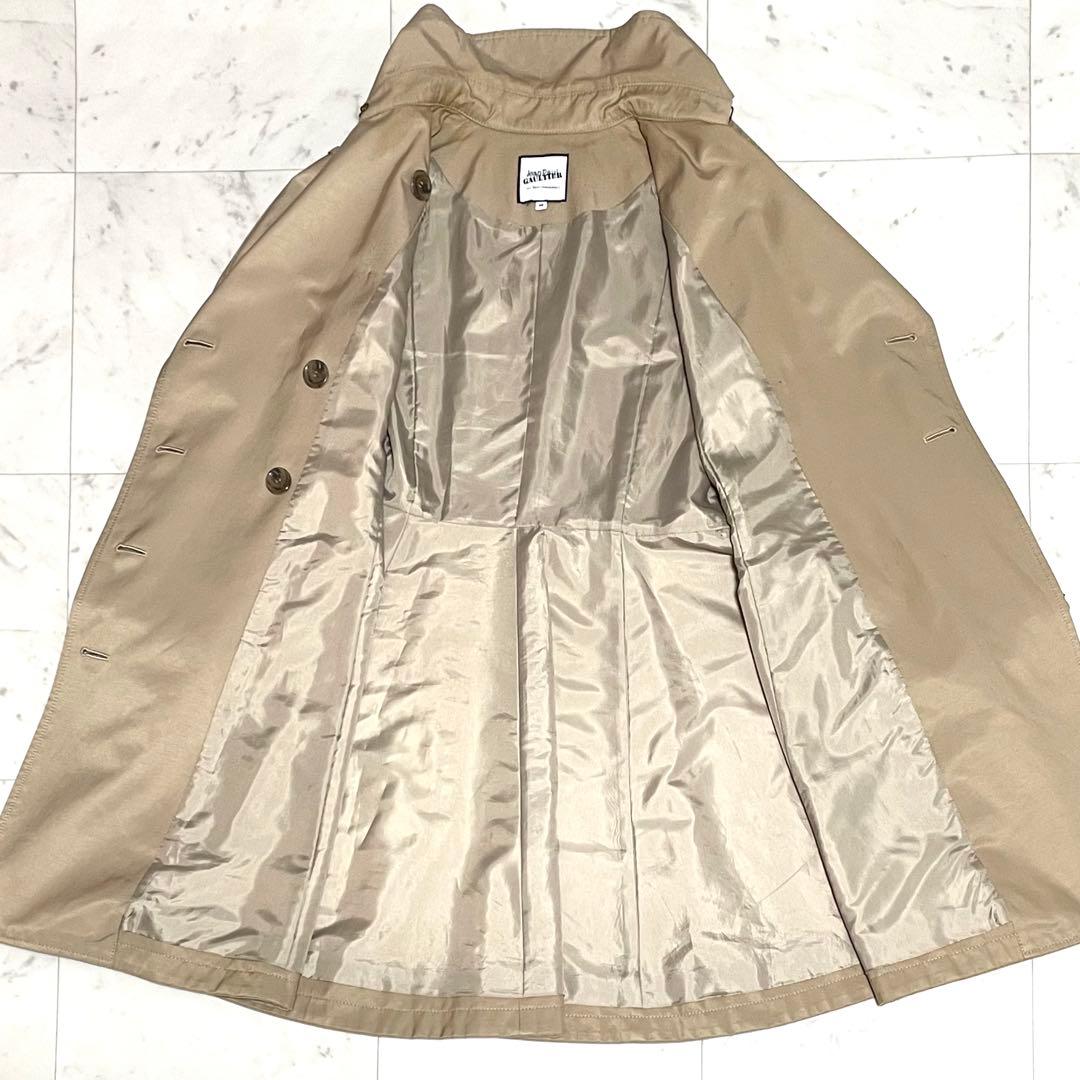極美品 クリーニング済み✨ジャンポールゴルチェ トレンチコート ベージュ系38