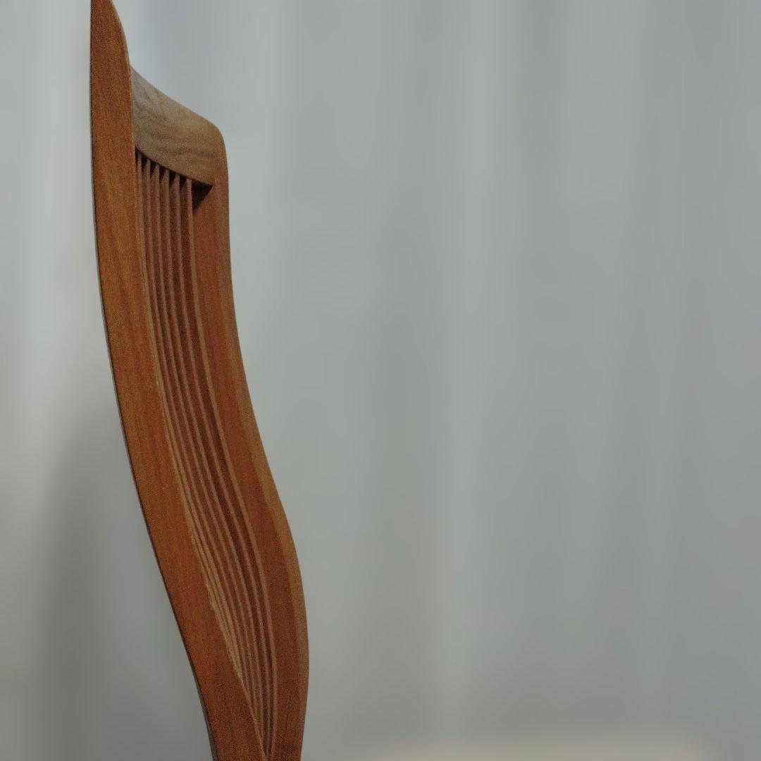 OTSUKA 大塚家具　タモ材　ハイバックチェア　椅子　１脚　木製　天然木①