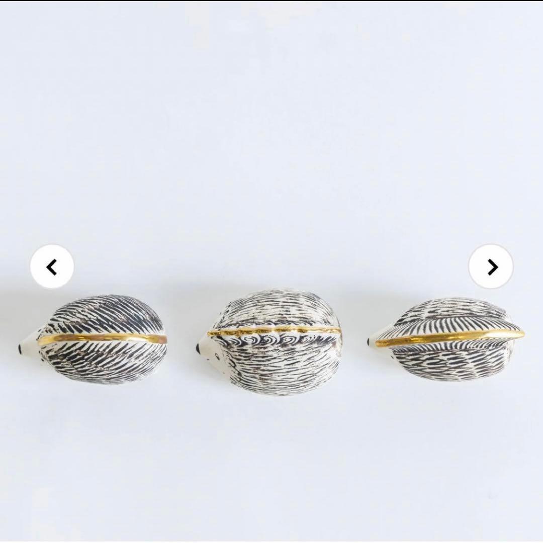 【世界限定333】リサ・ラーソン 金のハリネズミ3兄弟 新品未使用