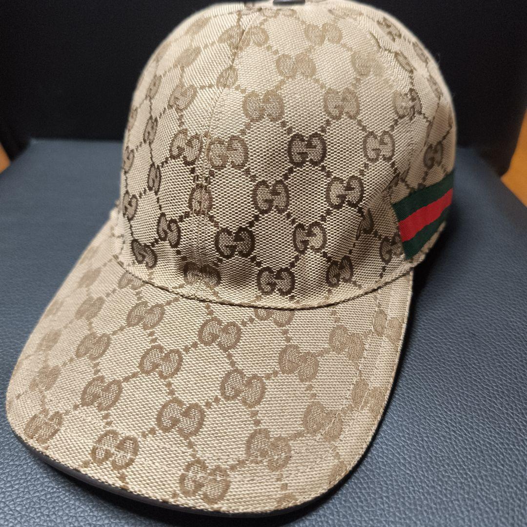 L*m様 Gucci グッチ GGパターン ベースボールキャップ 57cm