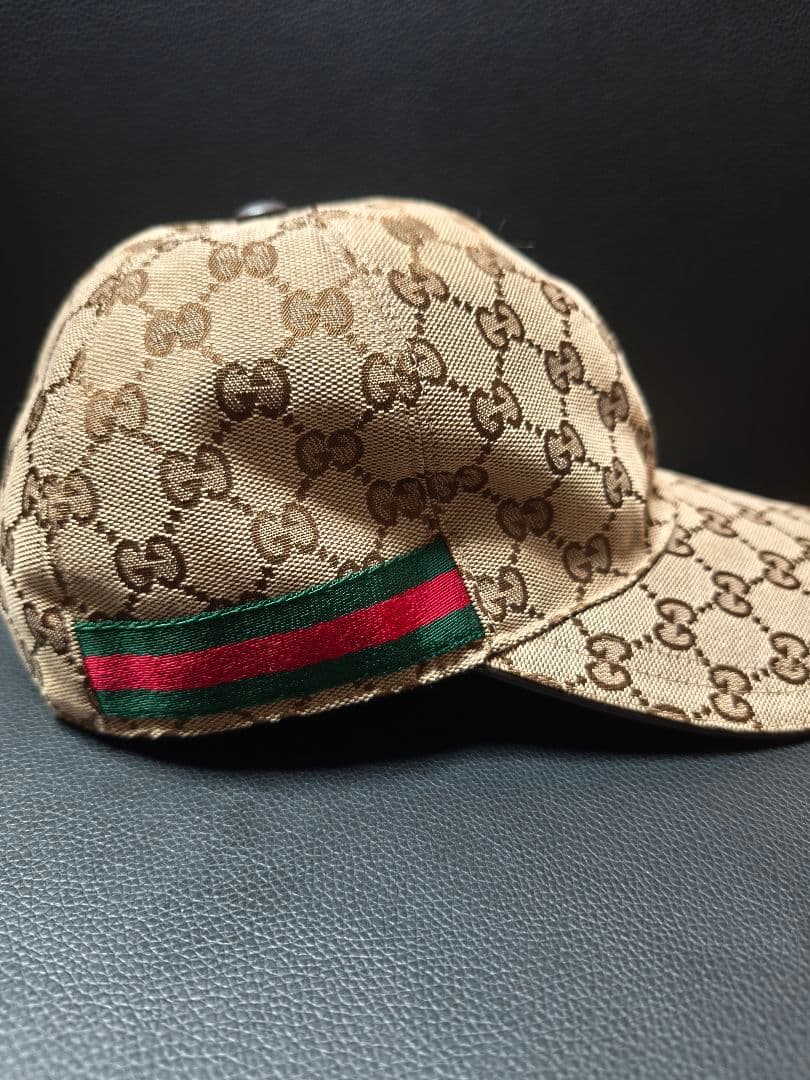 L*m様 Gucci グッチ GGパターン ベースボールキャップ 57cm