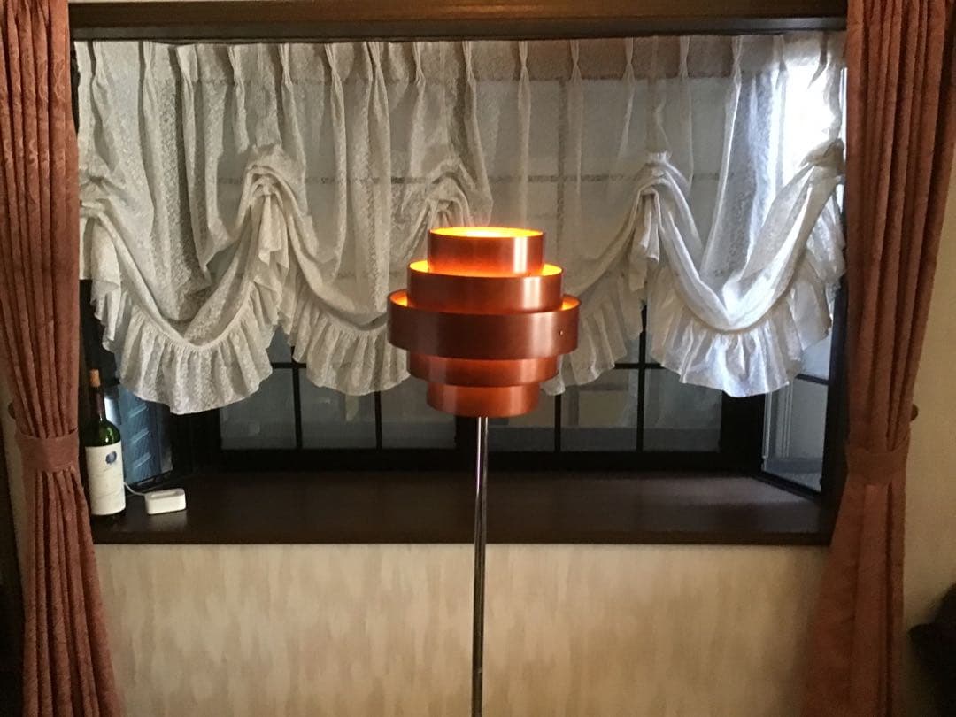 木製フロアライト（電球なし）　送料込み