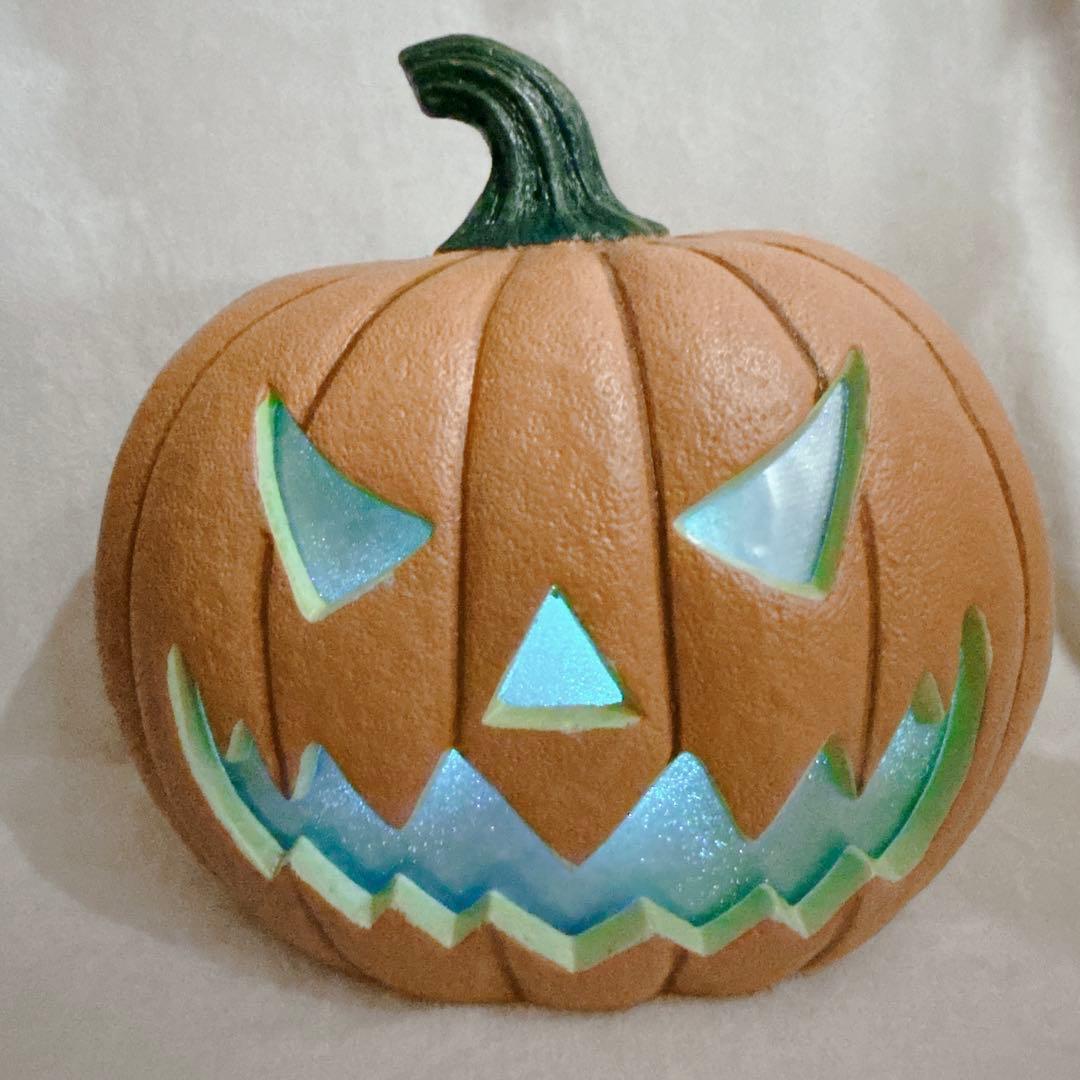 廃盤 ハロウィン カボチャ パンプキン LEDライト センサー 音声 ◎コストコ