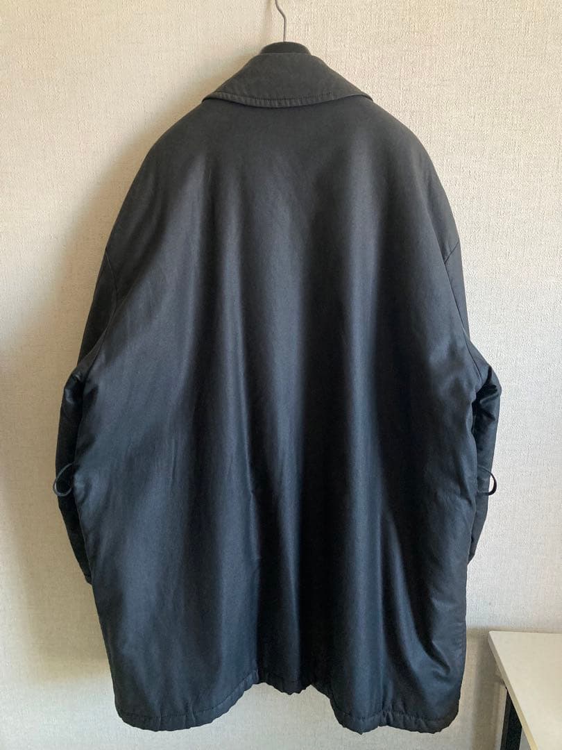 90s junmen コーティングコート ブラック