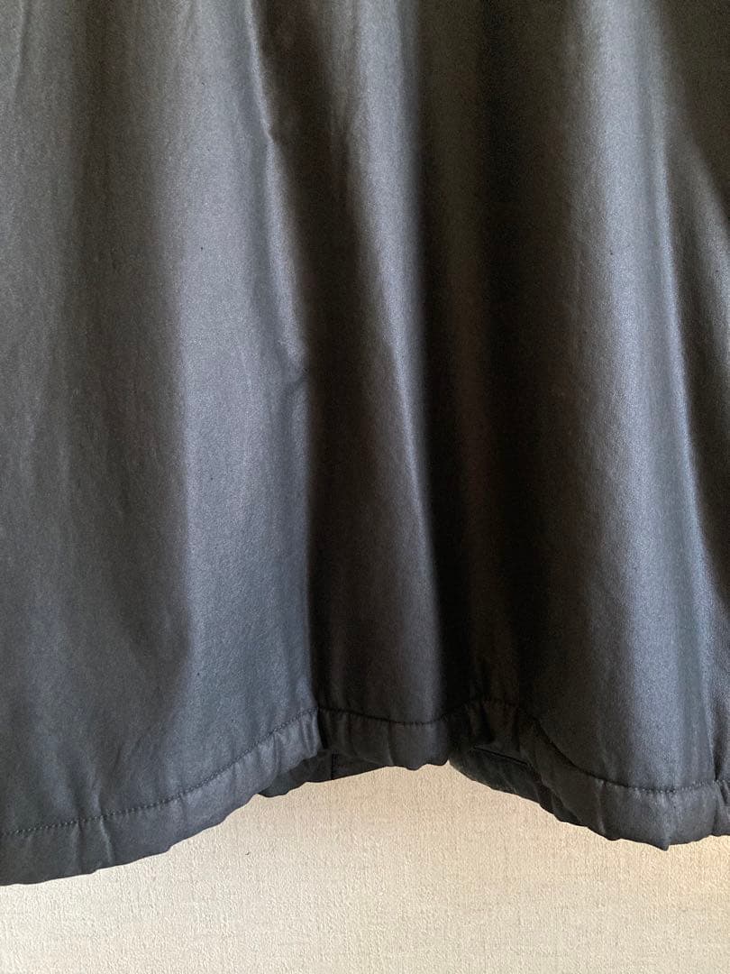 90s junmen コーティングコート ブラック