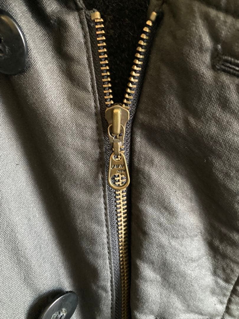 90s junmen コーティングコート ブラック