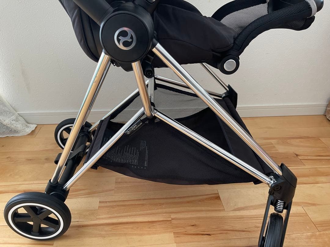 【美品】サイベックス ミオス クローム マンハッタングレー ベビーカー