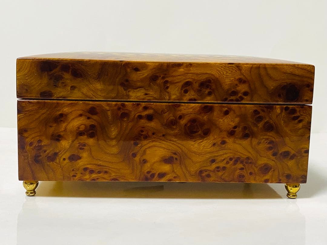 【 希少 】REUGE ダンシングカップルオルゴール付き ジュエリーボックス