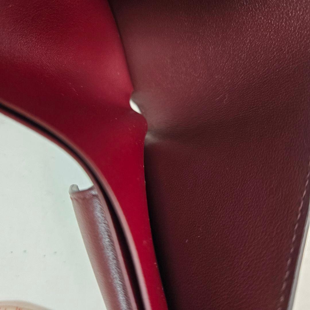 未使用箱付き Cartier 折財布 マストライン ブラック