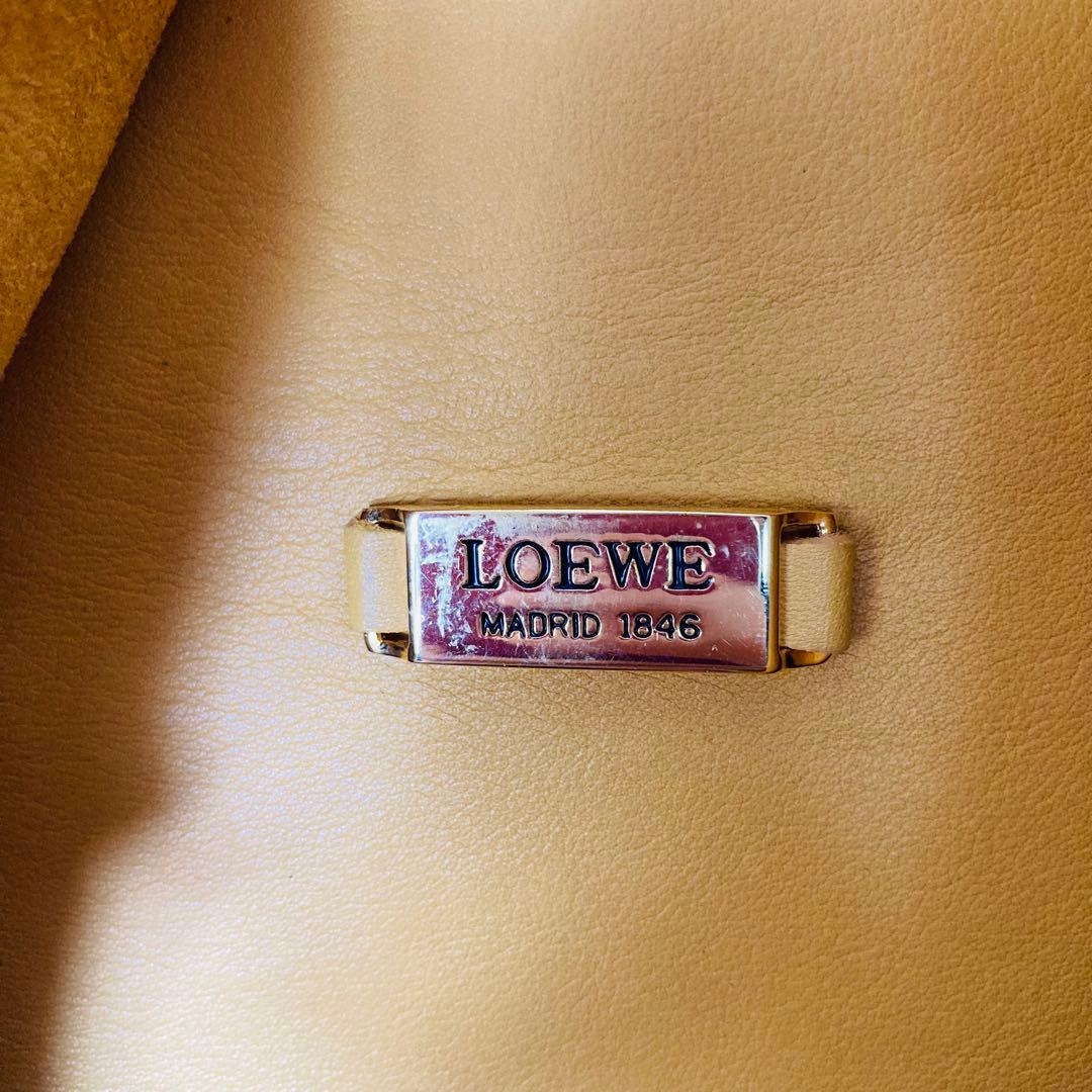 ケ*ン様 LOEWE ロエベ アントン ワンショルダーバッグ マスタード