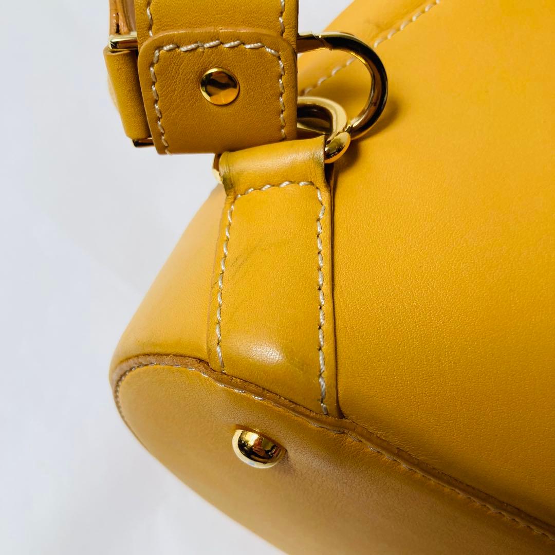 ケ*ン様 LOEWE ロエベ アントン ワンショルダーバッグ マスタード