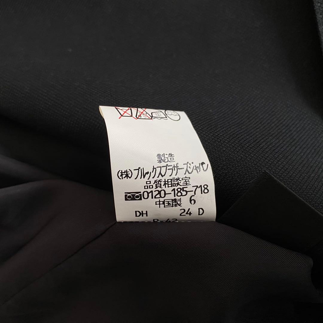 美品 ブルックスブラザーズ セットアップ パンツ スーツ 11 黒 ジャケット