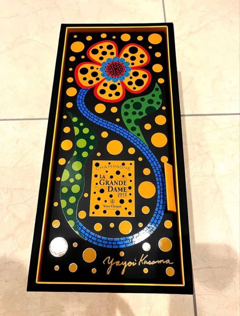 箱付 草間彌生 × ヴーヴ・クリコ ラ・グランダム 2012 シャンパン