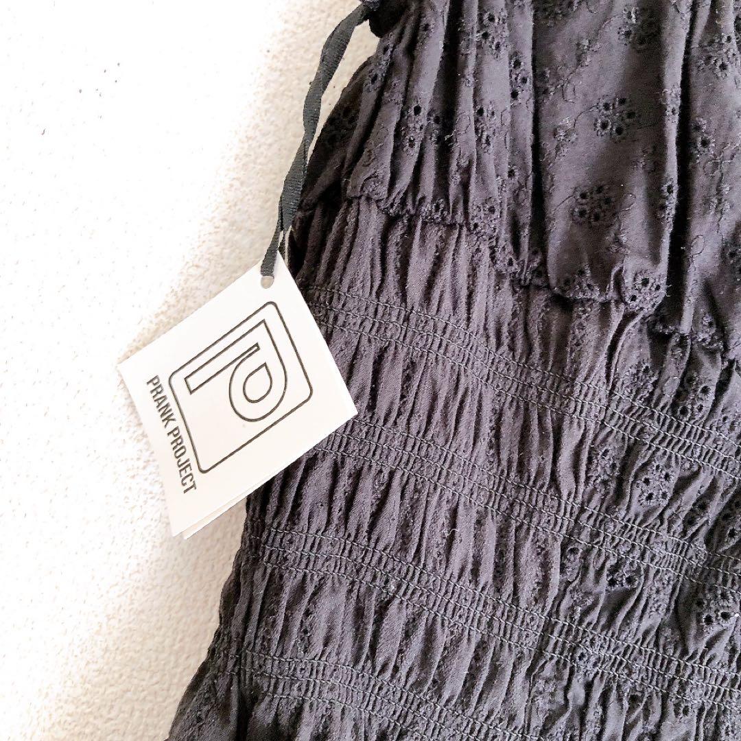 【未使用】PRANK PROJECT 完売品　コットンレースジャンプスーツ　38