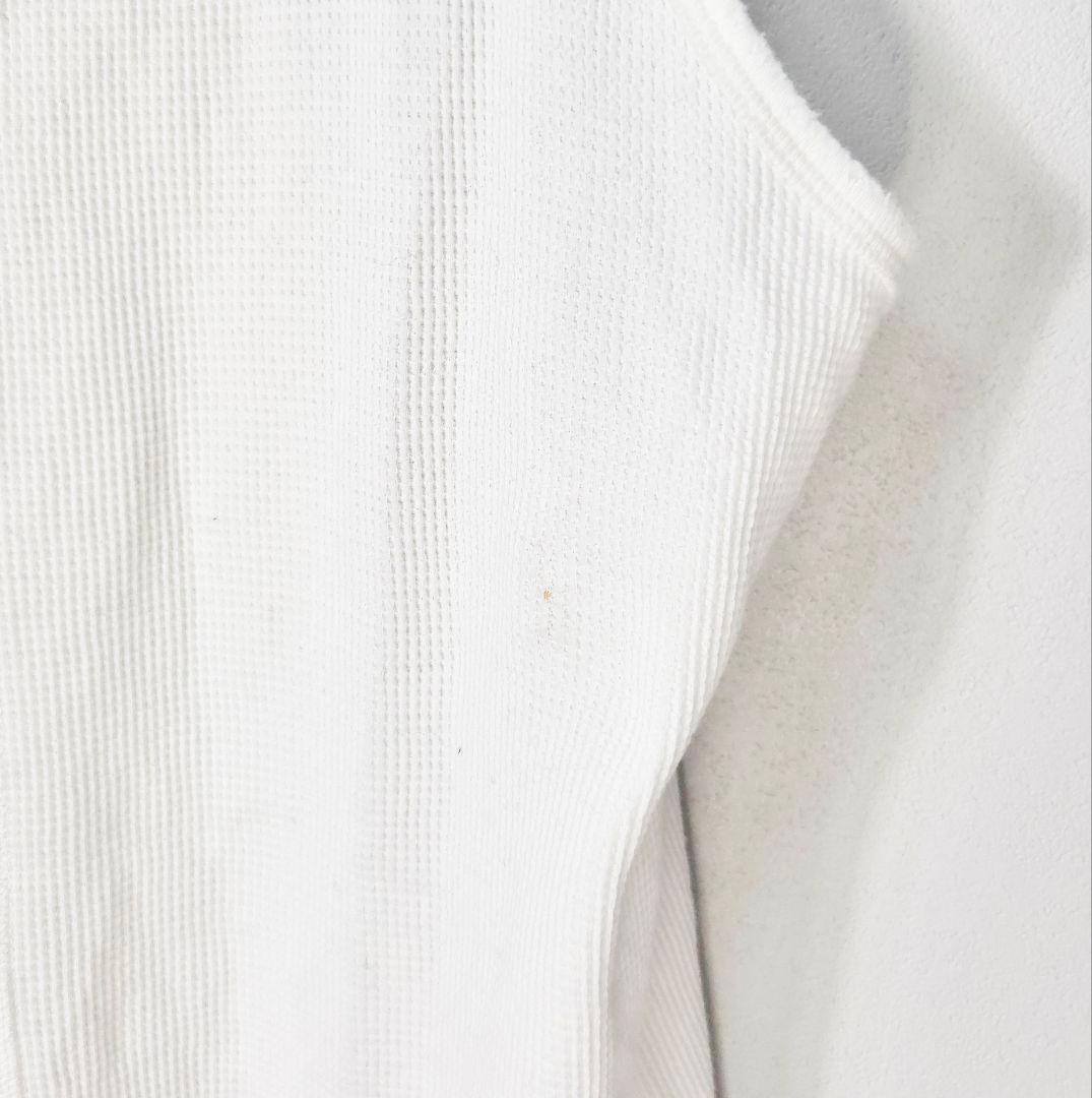 トップス ANCELLM 24SS DAMAGE WAFFLE TANK TOP