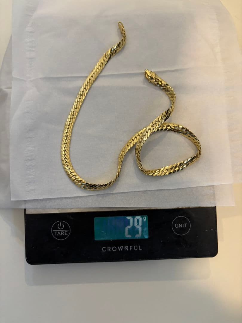 ぷる厶ネックレス GOLD