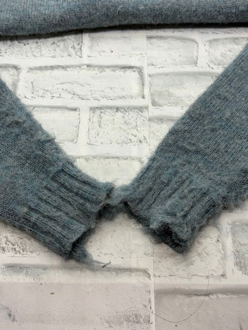 美品　24AW F/CE DISTRESSED KNIT CARDIGAN