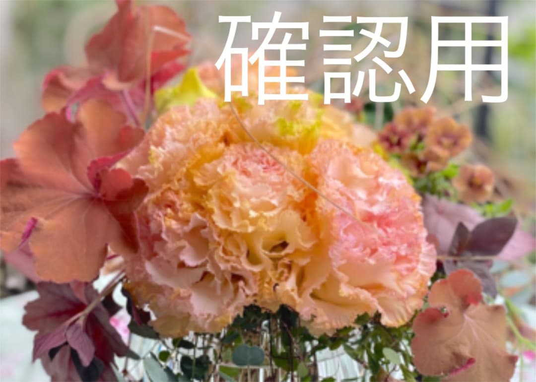 確認用です。