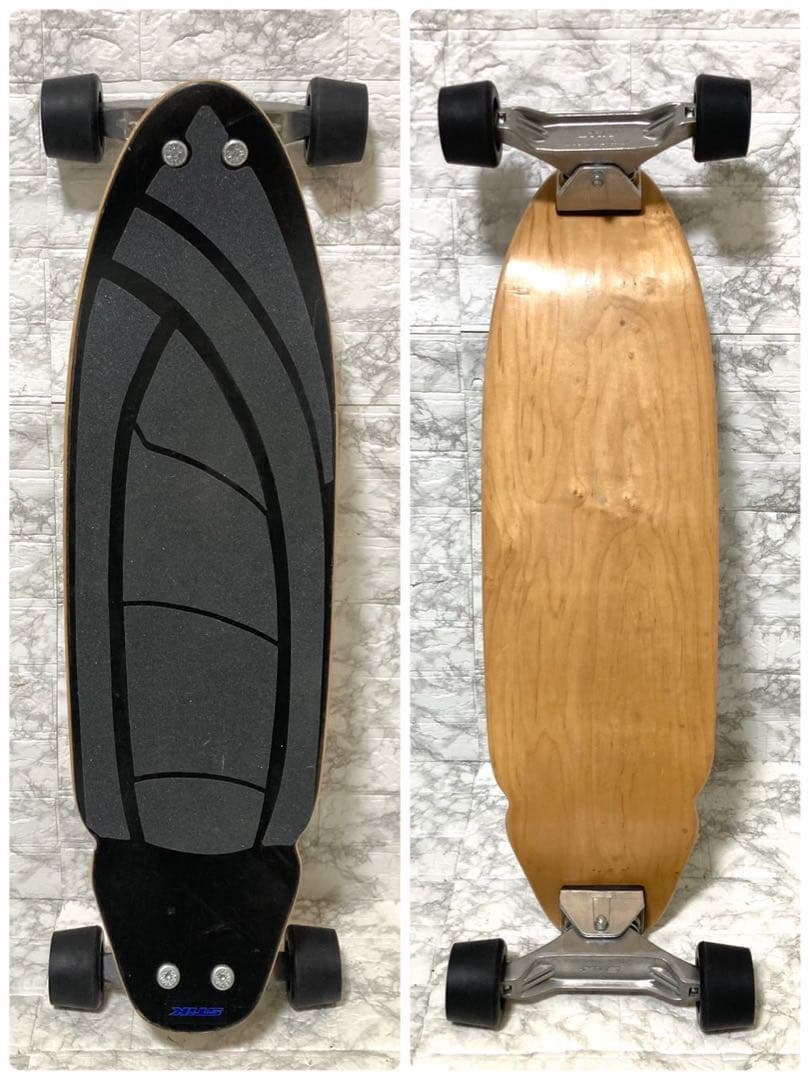【良品】CARVE BOARD ロングスケートボード SURF STIK