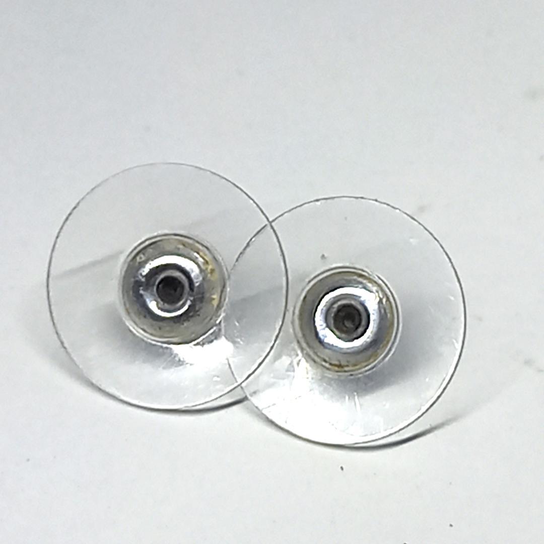 シャネル ピアス 00T シルバー×ベージュ系 ロゴ ココマーク ヴィンテージ