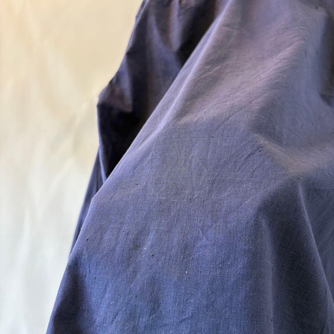 40s ヴィンテージ フレンチ グランパシャツ 古着 ユーロ ヨーロッパ ワーク