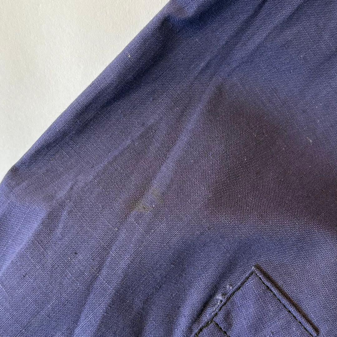 40s ヴィンテージ フレンチ グランパシャツ 古着 ユーロ ヨーロッパ ワーク