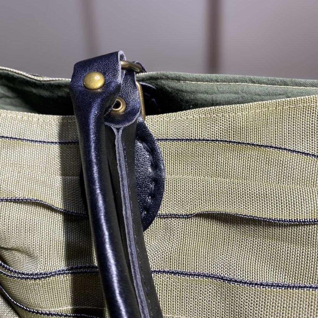 畳縁製 カジュアルプリーツデザインバッグ