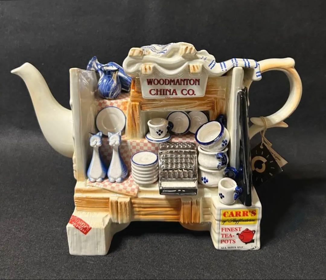 WOODMANTON MARKET ストール ティーポット ポールカーデュー