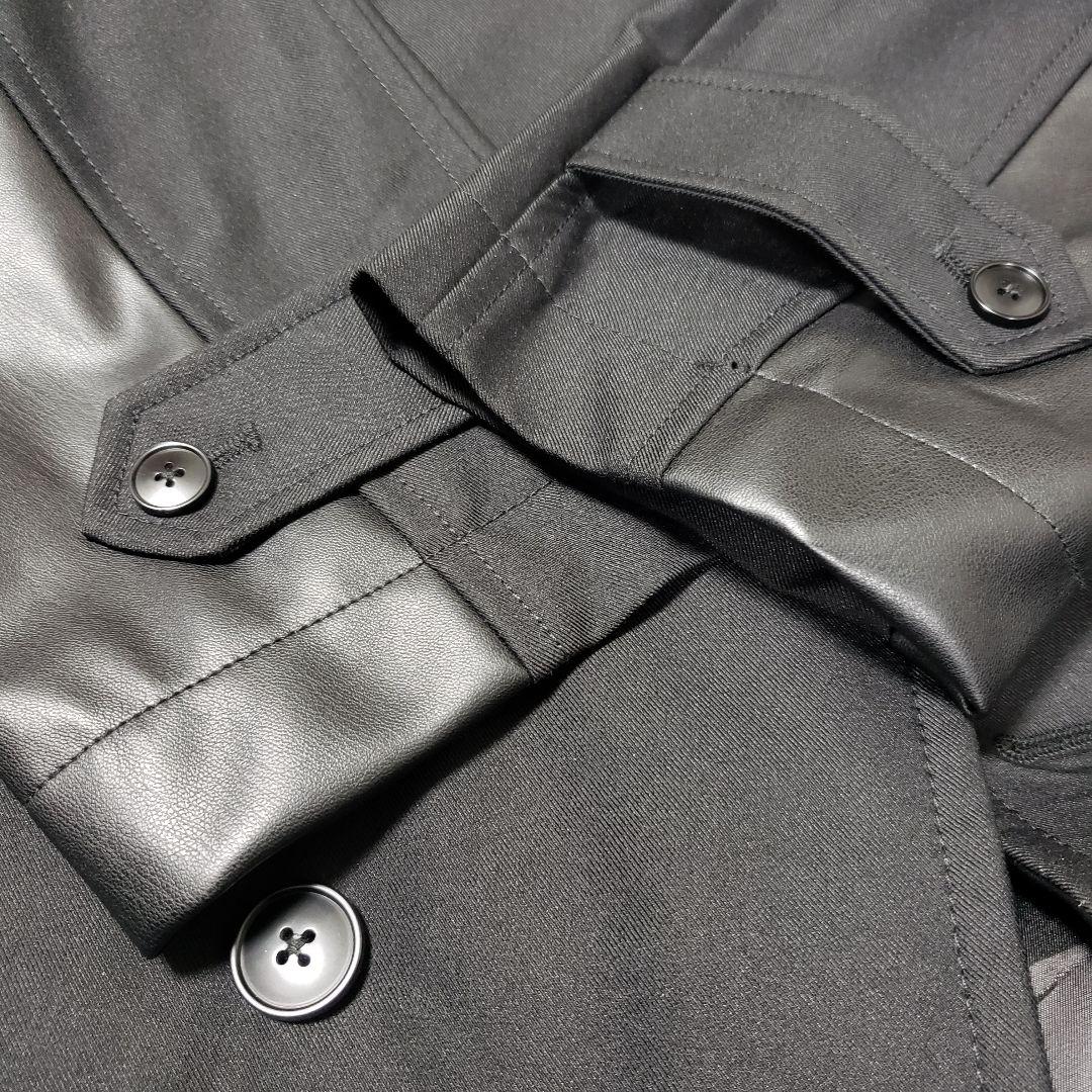 ☆美品☆ HARE ハレ フェイクレザーキリカエトレンチコート S