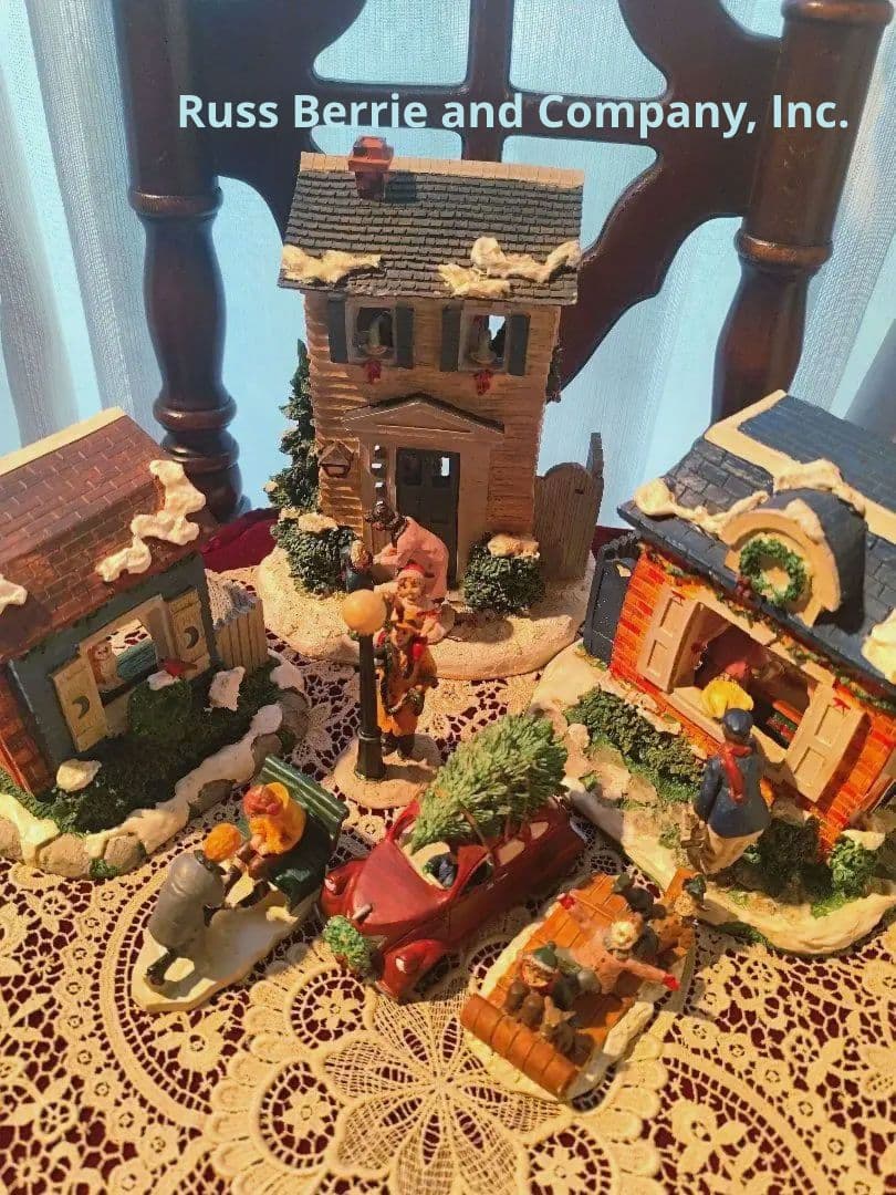 クリスマスビレッジ　クリスマス　サンタクロース　オーナメント
