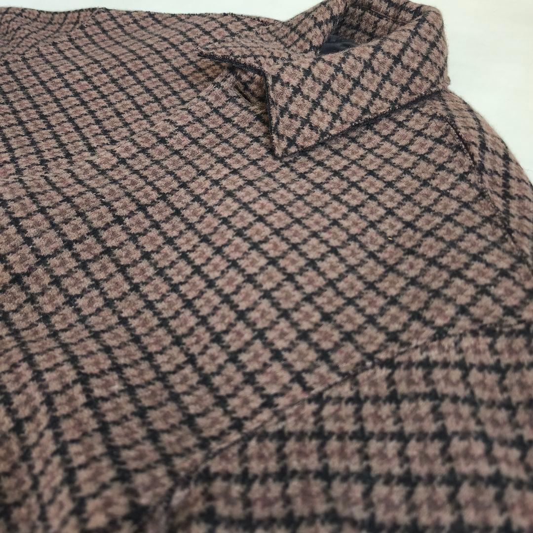 【美品】YOKE DOUBLE JACQUARD BALCOLLAR COAT