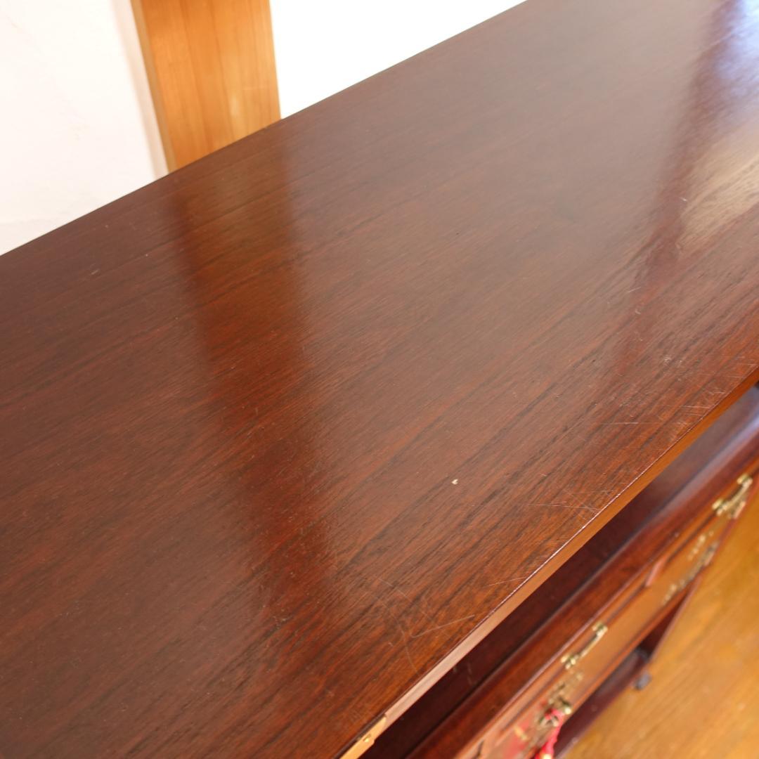 李朝家具 四方卓子 李朝棚 朝鮮棚 タクジャ 飾棚 民芸家具 鍵付