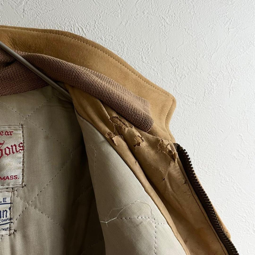 50s-60s M.Bogen スエードスポーツジャケット CONMATIC